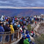 Grand Canyon Easter Sunrise Service 2011 Mather Point