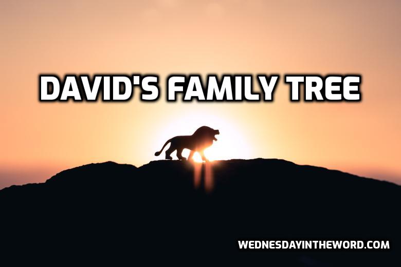 King David’s family tree