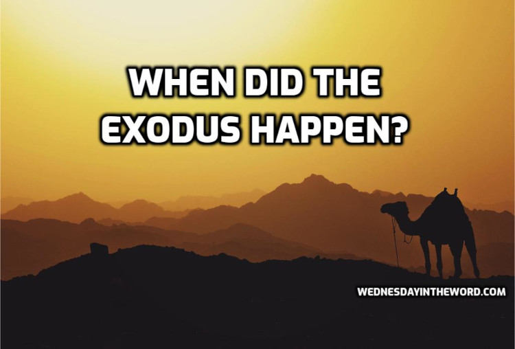 When did the Exodus happen?