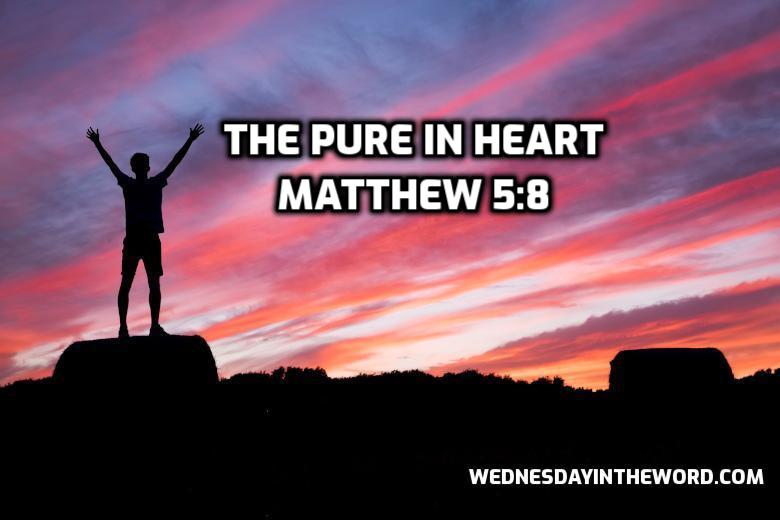 21 Matthew 5:8 The pure in heart - Bible Study | WednesdayintheWord.com