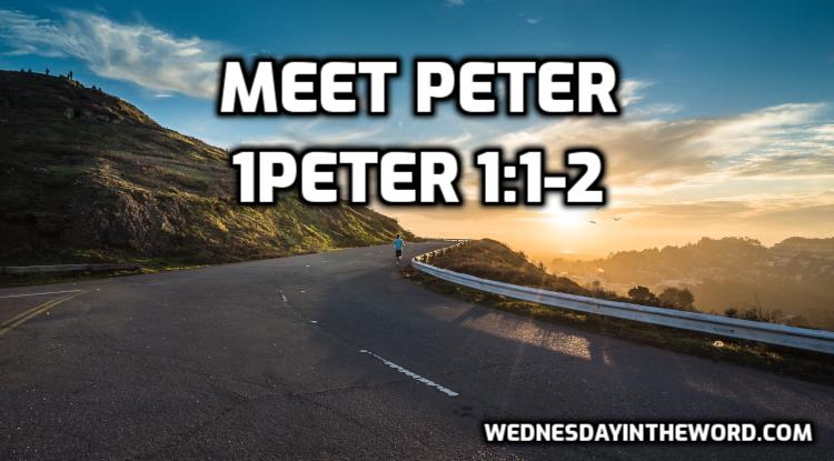 01 1Peter Introduction: Meet the Author - Bible Study | WednesdayintheWord.com
