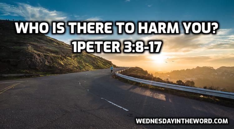 07 1Peter 3:8-17 Who is there to harm you? - Bible Study | WednesdayintheWord.com