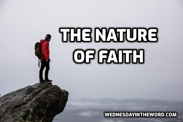 The nature of faith