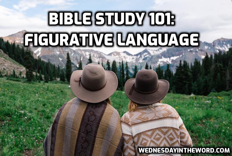 Figurative Language - Bible Study 101 | WednesdayintheWord.com