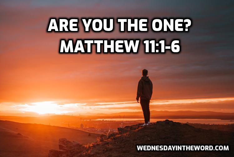 59 Matthew 11:1-6 Are you the one? - Bible Study | WednesdayintheWord.com