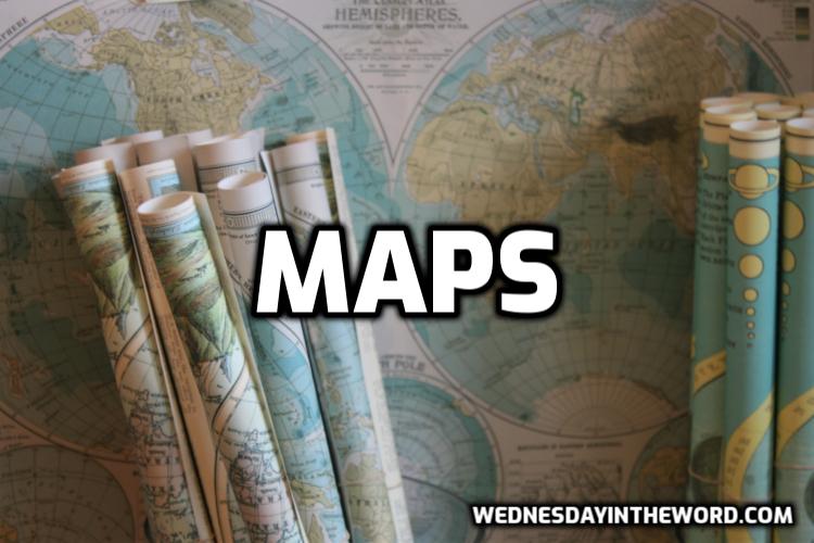 Bible Study Maps | WednesdayintheWord.com