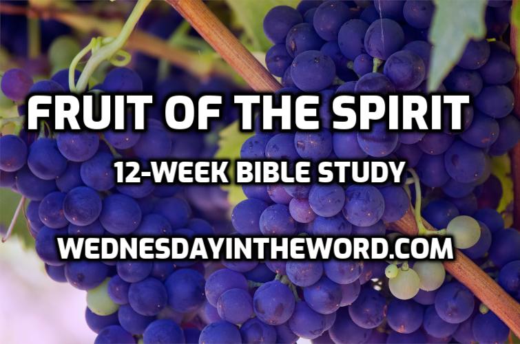 Fruit of the Spirit Bible Study from WednesdayintheWord.com