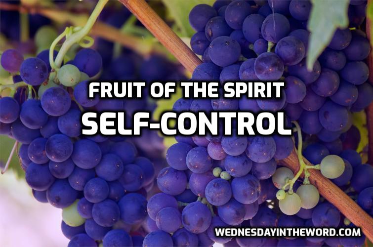Fruit of the Spirit: Self-control